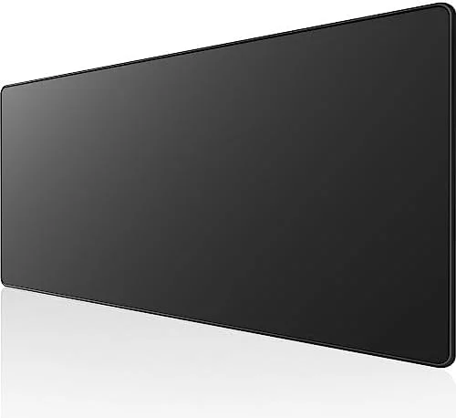 KTRIO Large Gaming Mouse Pad Desk Mat, Superior Micro-Weave Cloth for Precise Mouse Control, Non-Slip Rubber Base, Stitched Edges, Water-Resistant
