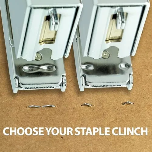 Officemate Classic Plier Stapler Bundle with 10 - 000 Staples, Metal, Silver (97768)